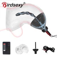 Wholesale Nxy Nxy Sex Vibrators Electric Shock Penis Plug Toy for Men Stimulate Horse Eye Stick E stim Urethral Dilator Bdsm Tool Kit Male Masturbator