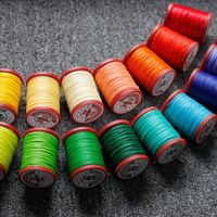 Wholesale Yarn mm Round Waxed Thread Polyester Cord Wax Coated Strings For Braided Bracelets Diy Accessories Or Leather Craft Sewing