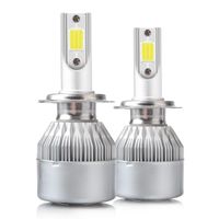 Wholesale Car Headlights Headlight Bulbs Lights For Lens H4 Cree Led Piece Automobile C9 H7 Auto Lamp