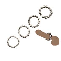 Wholesale NXY Cockrings Large Metal Strong Magnetic Breast Beads Nipple Clamps Clips Cock Ring Ball Lock Stretcher Scrotum Bondage Sex Toys Female Male