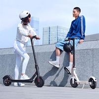 Wholesale EU IN STOCK Mijia S Smart Electric Scooter Foldable Bike Lightweight Skateboard KM Mileage APP With Spare Tire No Tax