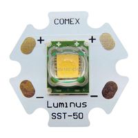 Wholesale Bulbs Retail W Luminus SST SST50 MM Copper PCB White K Warm K Led Light LM For Torch