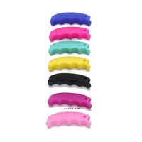 Wholesale NEWConvenient Bag Hanging Holder Quality Mention Dish Carry Bags Kitchen Gadgets Silicone Candy Color Save Effort Tools Keychain RRE11097