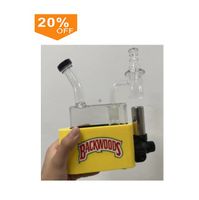 Wholesale Hotsale Smoking Kit Glass Dab Rig in one with Quartz Banger Carb Cap for Wax Concentrate Dabbing