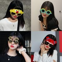 Wholesale Fashion Accessories Ins funny glasses party birthday glasses funny toys Sunglasses Photo Props Sunglasses9145