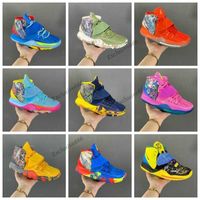 Wholesale 2021 kyrie men women Basketball shoes neon Graffiti sport s s s s s shoe for sale bset shop sneakers With Box SIZE US US