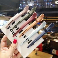 acrylic cutting tools 2022 - Clips Hairpin2pcs Professional Hairdresser Large Styling Clamp Pins Women Girls Hairpin Hair Cutting Tools Acrylic Barrette