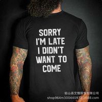 Wholesale New cotton comfortable t shirt digital printed men s T shirt can be ordered