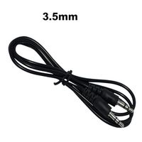 Wholesale black mm Male to Male Plug TV Audio Cable aux GPS Speaker EXtension Cord Connector mm Cable for MP3 MP4 DVD CD ect a09