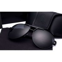 Wholesale Mens Polarized Military Sunglasses for Driving Uv Sunglasses Black Glasses for Men Anti Glare Visor Sun Glasses
