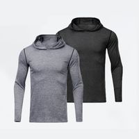 Wholesale Lulu gym hoodie mens womens outfit pullover lu yoga coats short jackets Long Sleeve Fitness women men Tee Quick Drying Shirts Casual Loose Elastic Sports