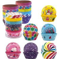 Wholesale Baking Moulds Dining Standard Cupcake Liners Floral Muffin Cups Cup Cake Wrapper Food grade For Weddings Birthdays Baby Showers Silver Rose Gold Black