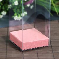 Wholesale Gift Wrap Arrival Doll Display Clear PVC Box Birthday Party Wedding Cake Candy And Succulent Plants Packaging Multi size