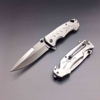 Wholesale FA18 hunting pocket folding knife cutting fruit paper or box EDC tools cr13 BLADE STEEL HANDLE