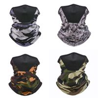 Wholesale Camouflage Face Cover Mask Turban Fashion Neck Gaiters Kerchief Head Sunshade Magic Scarves Head Wrap Men Cycling Outdoor yt C2