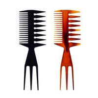 Wholesale Plastic men s big back hair comb