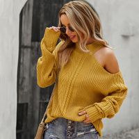 Wholesale Women s Sweaters YRZS Off Shoulder Tops Casual Loose Batwing Sleeve Shirts Tunic Knit Oversized Pullover Sweater