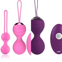 Wholesale Nxy Vibrators Sex Set Vaginal Balls Toy for Women Kegel Ball Female Vagina Tighten Massage Exercise Wireless Remote Control Vibrating Egg