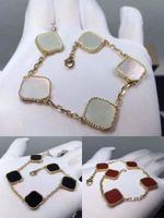 Wholesale Fashion charm bracelets bangle pulsera for lady Design Womens Party Wedding Lovers gift jewelry with box