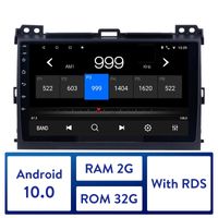 Wholesale Car dvd Radio GPS Unit Player For Toyota Land Cruiser Prado Lexus GX470 Android GB RAM GB ROM D IPS Screen