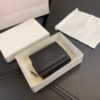 Wholesale Folding Unisex Short Wallet Luxury Card package Atmospheric Simple High Quality Ladies Designer Clutch Bag Price Concessions Factory Outlet