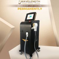 Wholesale Professional wavelength diode laser hair removal permanent skin rejuvenation machine home use cooling system painless FDA approved