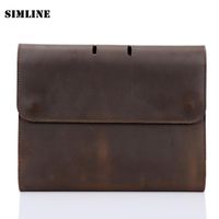 Wholesale Wallets High Quality Vintage Handmade Genuine Leather Notebook Cowhide Cover A5 Loose Leaf Traveler s Diary Diaries Journal Gift For Men1