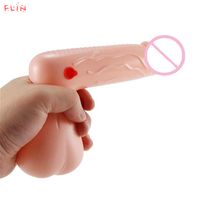 Wholesale 1Pc Willy Shape Water Pistol Gun Hen Night Prop Party Cheeky Bachelorette Fun Party Gift Tricky Water Toy Valentines Day Decor