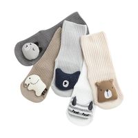 Wholesale Socks Baby Floor Cotton Rubber Anti Slip For Boys Girls Kids Toddler Infant Animal Elephant Bear Cat Born Gift