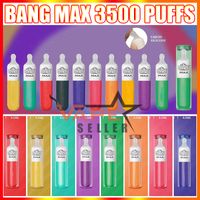 Wholesale Bang Max Disposable Vape Pen E Cigarette Device With Silicone Mouthpiece mAh Battery ml Pod Puffs Smoking Vapes Kit VS Rebel Recharge