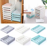 Wholesale Storage Boxes Bins Stackable Plastic Drawer Clothes Closet Cabinet Home Board Organiser