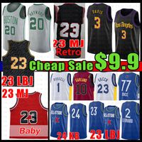 Wholesale 23 Men Baby cheap SALE Basketball Jersey Luka D Angelo Gordon Russell Doncic Kawhi Hayward Anthony Davis Leonard Lonzo Draymond Garland Green Ball