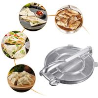 Wholesale Cake Pie Tools Inches Aluminium Mold Home Kitchen Restaurant Bakeware Tool Dining Press With Handle Foldable Tortilla Maker Easy Clean