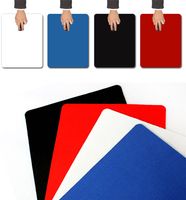 Wholesale DIY Sublimation Blank Mouse Pad Heat Thermal Transfer Mouse Pad Rectangular Rubber Base Fabric Surface Mousepads V2