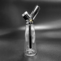Wholesale Glass Bongs Y shape Hookah Water Pipe Smoking pipe Filter bottle transparent bong