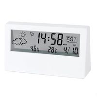 Wholesale Other Clocks Accessories Digital Alarm Clock Inch Screen With Time Date Temperature Display Easy Snooze Function Sleep Timer Hr