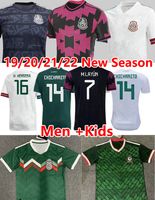 Wholesale 2021 MEXICO Soccer Jerseys home away National team CHICHARITO LOZANO GUARDADO CARLOS VELA H MORENO HERNANDEZ Football Shirts maillot de futol men kids kit