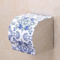 Wholesale Toilet Paper Holders Stainless Steel Tissue Box Holder Retro Home Living Room Decoration Bedroom Kitchen Decor Accessories Napkin