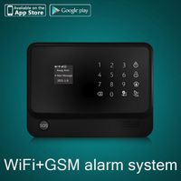 Wholesale 433mhz Mobile Phone APP Control Wireless Smart Home Automation GSM Alarm System With LCD Touch For Security Systems