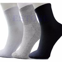 Wholesale Sports Socks Pairs Man Black grey white Cosy Cotton Sport