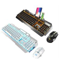 Wholesale Keyboard Mouse Combos Wireless And Set Gaming RGB LED USB Radio Mechanical Keyboard mouse