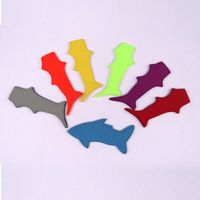 Wholesale Shark Shaped Popsicle Holders Ice Lolly Bag Sleeves Cover Popsicle Holder Summer Ice Cream Tools Ice Pop For Kids Children s Gifts AC1119