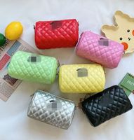 Wholesale Children designerrs handbag Cylinder bag foreign style girl princess chain cross body bags