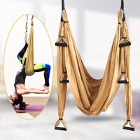 Wholesale Tapestries Aerial Yoga Swing Ultra Strong Anti gravity Hammock Sling Inversion Tool Ceiling Hanging For Home Gym Outdoor