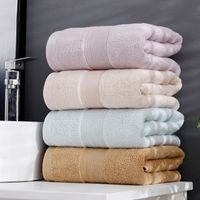 Wholesale Towel Organic Cotton Bath Spa Corrugated Broken Towels Luxury Soft Absorbent And Eco Friendly cm