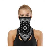 Wholesale Face Outdoor Cover Cycling Mask Fashion Printed Bib Scarves Multi Functional Seamless Quick Dry Hairband Head Scarf Bandana XYM