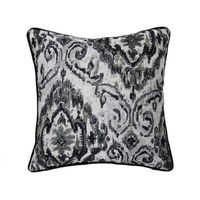 Wholesale Fashion Contemporary Black Blue Jacquard Velvet Designer Throw Cushion Cover Decorative Square Home Sofa Pillow Case x cm