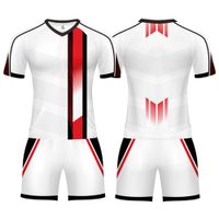 Wholesale Original Jerseys Soccer Sets Wear Design Customized Youth Soccer Uniforms Sublimation Team Club Tracksuit Shirt Football Jerseys