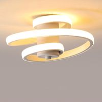 Wholesale Ceiling Lights Modern LED Light Elegant Spiral Design Indoor Fixture Chandelier Lamp For Living Room Aisle Hallway