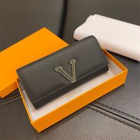 Wholesale Designers Wallet Fashion Bags Card Holder Carry Around Luxurys Women Money Cards Coins Bag Men Leather Purse Long Business Wallets